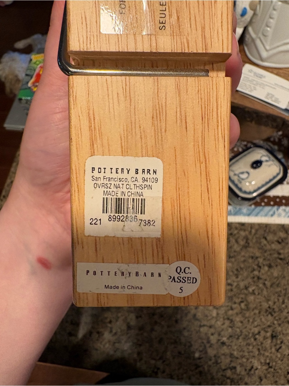 Pottery Barn Jumbo Paperclip - Picture 5 of 6